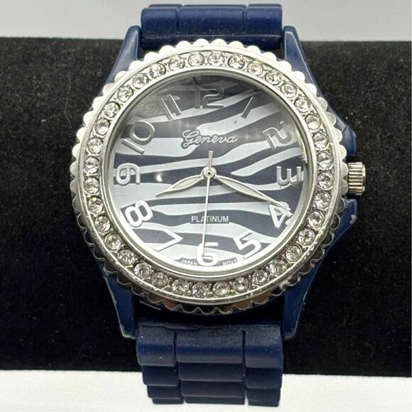 Blue Zebra Men's Watch - Picture 1 of 4